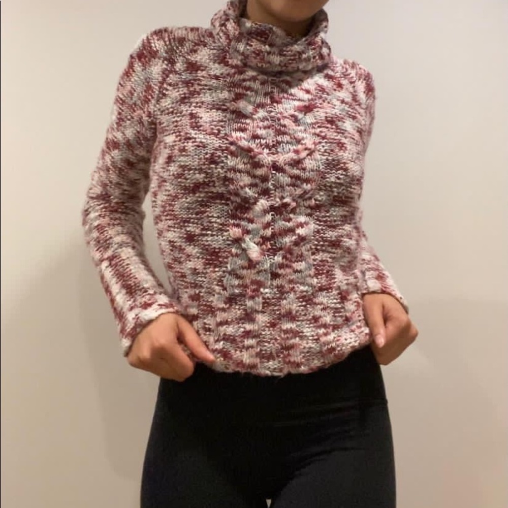 Turtleneck Knit Sweater